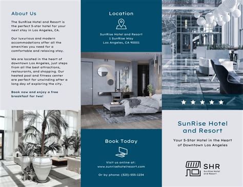 hotel brochure examples|Hotel Brochure Templates .